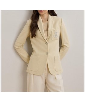 【ラルフローレン/RALPH LAUREN】のブリオン ジャカード ブレザー 人気、トレンドファッション・服の通販 founy(ファニー) ファッション Fashion レディースファッション Fashion for Women カフス Cuff Design ジャカード／ジャガード Jacquard, Woven Pattern スリム Slim, Slim Fit パッチ Patch, Appliqué フィット Fit, Slim Fit フラップ Flap, Flap Pocket ポケット Pocket, Pocket Detail ラグジュアリー Luxury, Elegant 長袖 Long Sleeve, Full Sleeve |ID:prp329100004572842