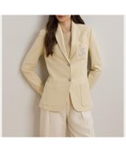 【ラルフローレン/RALPH LAUREN】のブリオン ジャカード ブレザー 人気、トレンドファッション・服の通販 founy(ファニー) ファッション Fashion レディースファッション Fashion for Women カフス Cuff Design ジャカード／ジャガード Jacquard, Woven Pattern スリム Slim, Slim Fit パッチ Patch, Appliqué フィット Fit, Slim Fit フラップ Flap, Flap Pocket ポケット Pocket, Pocket Detail ラグジュアリー Luxury, Elegant 長袖 Long Sleeve, Full Sleeve thumbnail 250ブラウン|ID: prp329100004572842 ipo3291000000032645481
