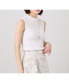 【アナイ/ANAYI】のアセテートポリエステルノースリーブプルオーバー white|ID: prp329100004572876 ipo3291000000033249689
