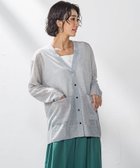【ラ エフ/Laf…】のニットカーディガン≪手洗い可能≫ ライトグレー|ID: prp329100004572880 ipo3291000000032683784