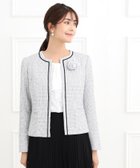 【リフレクト/Reflect】の【春SALE/フォーマル/セットアップ可】ツイードジャケット 人気、トレンドファッション・服の通販 founy(ファニー) ファッション Fashion レディースファッション WOMEN アウター Coat Outerwear ジャケット Jackets おすすめ Recommend ジャケット Jacket セットアップ Set Up セレモニー Ceremony ツイード Tweed フィット Fit フォーマル Formal ブレード Blade ラウンド Round リュクス Luxe エレガント 上品 Elegant 卒業式 Graduation Ceremony 春 Spring thumbnail オフホワイト|ID: prp329100004572881 ipo3291000000032362090