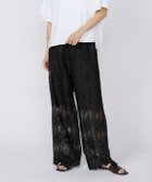 【イネド/INED】のレースパンツ 人気、トレンドファッション・服の通販 founy(ファニー) ファッション Fashion レディースファッション Fashion for Women パンツ Pants & Trousers サテン Satin, Glossy Fabric シアー Sheer, See-Through ジャケット Jacket, Outerwear リラックス Relax, Relaxed Fit レース Lace, Lace Fabric エレガント 上品 Elegant thumbnail ブラック|ID: prp329100004572917 ipo3291000000032766632