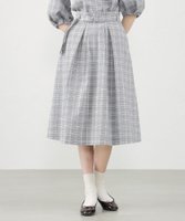 【マッキントッシュ フィロソフィー/MACKINTOSH PHILOSOPHY】のタータンチェックサッカースカート 人気、トレンドファッション・服の通販 founy(ファニー) ファッション Fashion レディースファッション WOMEN スカート Skirt おすすめ Recommend サッカー Soccer セットアップ Set Up フレア Flare ベーシック Basic 吸水 Water Absorption 夏 Summer 春 Spring 秋 Autumn/Fall |ID:prp329100004573250