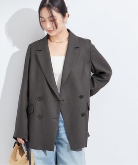 【ジャーナルスタンダード レサージュ/journal standard L'essage】のアイアスダブルブレステッドジャケット 人気、トレンドファッション・服の通販 founy(ファニー) ファッション Fashion レディースファッション WOMEN アウター Coat Outerwear ジャケット Jackets 2025年 2025 2025春夏・S/S Ss,Spring/Summer,2025 |ID:prp329100004573253
