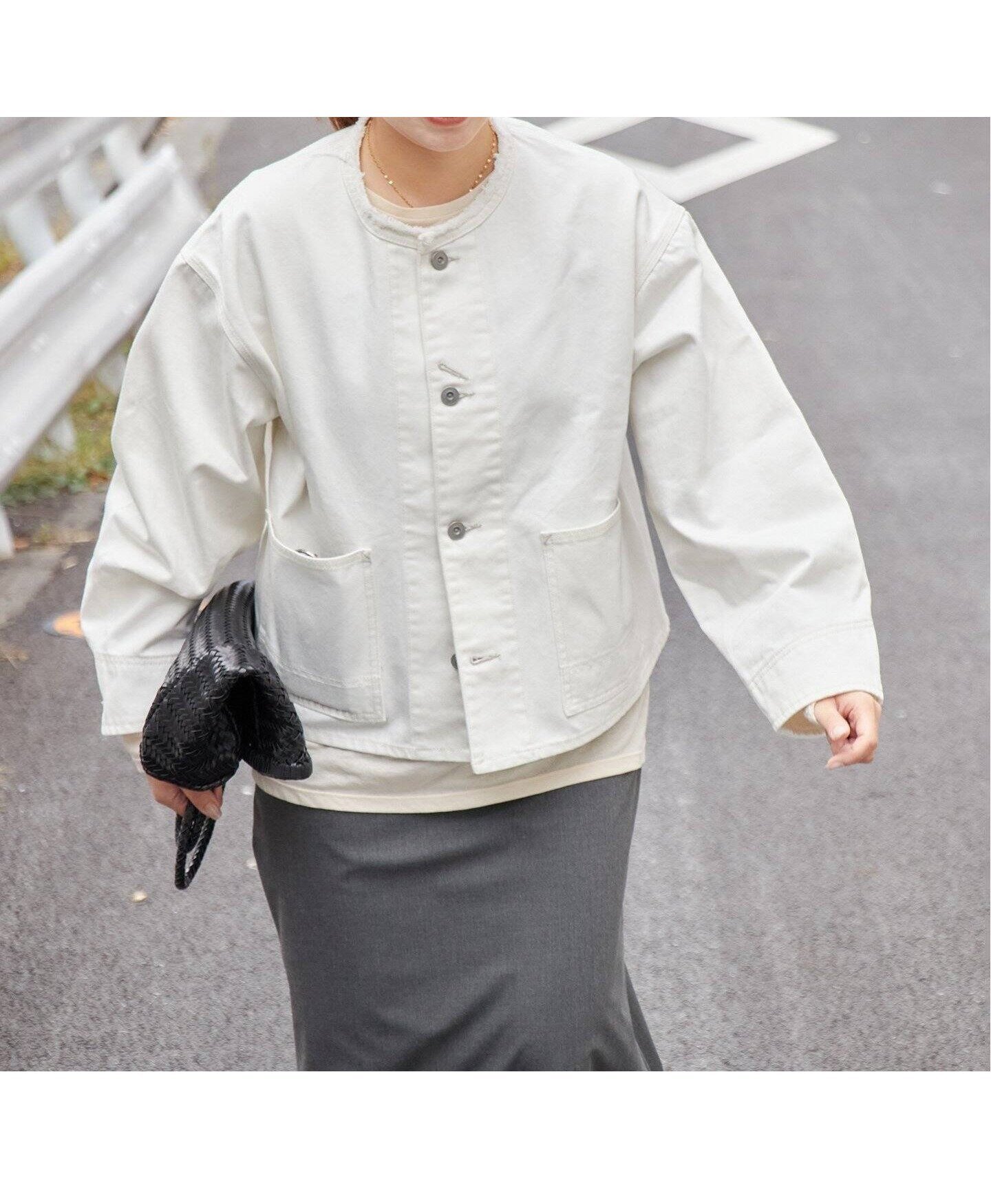 【ジャーナルスタンダード/JOURNAL STANDARD】の《追加》ワーカーズジャケット インテリア・キッズ・メンズ・レディースファッション・服の通販 founy(ファニー) 　ファッション　Fashion　レディースファッション　WOMEN　アウター　Coat Outerwear　ジャケット　Jackets　2025年　2025　2025春夏・S/S　Ss,Spring/Summer,2025　ホワイト|ID: prp329100004573306 ipo3291000000032366765