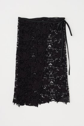 【マウジー/moussy】のレースラップスカート オーガニックコットン使用オリジナルレース 人気、トレンドファッション・服の通販 founy(ファニー) ファッション Fashion レディースファッション WOMEN スカート Skirt おすすめ Recommend デニム Denim モチーフ Motif レース Race 人気 Popularity 再入荷 Restock/Back In Stock/Re Arrival 手描き Hand Drawn 無地 Plain Color |ID:prp329100004573422