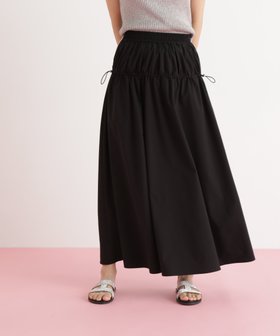 【エヌ ナチュラルビューティーベーシック/N.Natural Beauty basic】のドロスト切替スカート 人気、トレンドファッション・服の通販 founy(ファニー) ファッション Fashion レディースファッション WOMEN スカート Skirt ジャケット Jacket ドローストリング Drawstring バランス Balance フェミニン Feminine 切替 Switching |ID:prp329100004573427