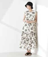 【ナノ ユニバース/nano universe】の綿麻COOLMAXワンピース 人気、トレンドファッション・服の通販 founy(ファニー) ファッション Fashion レディースファッション WOMEN ワンピース Dress カーディガン Cardigan ギャザー Gather セットアップ Set Up ノースリーブ No Sleeve パターン Pattern フレア Flare フレンチ French プリント Print リゾート Resort リネン Linen リラックス Relax ロング Long 2025年 2025 2025春夏・S/S Ss,Spring/Summer,2025 |ID:prp329100004573435