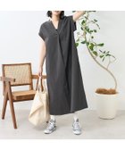 【フリークスストア/FREAK'S STORE】の別注 スキッパーワンピース 25SS チャコールグレー|ID:prp329100004573447