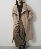 【センスオブプレイス/SENSE OF PLACE by URBAN RESEARCH】のスタンドカラーロングコート 人気、トレンドファッション・服の通販 founy(ファニー) ファッション Fashion レディースファッション Fashion for Women アウター Coat / Outerwear Collection コート・ロングコート・ピーコート Long Coats, Peacoats & More スタンド Stand Collar, Upright Stand 人気 Popular, Best Seller 軽量 Lightweight, Ultra Light thumbnail BEIGE|ID: prp329100004573455 ipo3291000000033582940