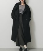 【センスオブプレイス/SENSE OF PLACE by URBAN RESEARCH】のスタンドカラーロングコート 人気、トレンドファッション・服の通販 founy(ファニー) ファッション Fashion レディースファッション Fashion for Women アウター Coat / Outerwear Collection コート・ロングコート・ピーコート Long Coats, Peacoats & More スタンド Stand Collar, Upright Stand 人気 Popular, Best Seller 軽量 Lightweight, Ultra Light thumbnail BLACK|ID: prp329100004573455 ipo3291000000033582941