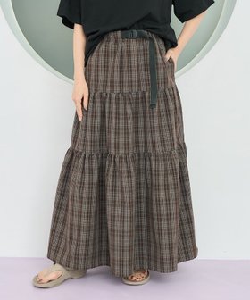 【フリークスストア/FREAK'S STORE】 別注 2WAY ベルト付き ティアードチェックスカート 25SS人気、トレンドファッション・服の通販 founy(ファニー) ファッション Fashion レディースファッション WOMEN スカート Skirt ベルト Belts 2025年 2025 2025春夏・S/S Ss,Spring/Summer,2025 スペシャル Special ラップ Wrap 別注 Special Order 夏 Summer S/S・春夏 Ss・Spring/Summer |ID:prp329100004573457