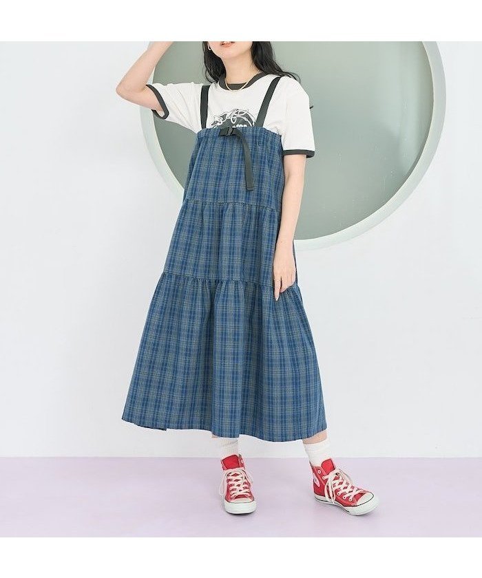 【フリークスストア/FREAK'S STORE】の別注 2WAY ベルト付き ティアードチェックスカート 25SS インテリア・キッズ・メンズ・レディースファッション・服の通販 founy(ファニー) 　ファッション　Fashion　レディースファッション　WOMEN　スカート　Skirt　ベルト　Belts　2025年　2025　2025春夏・S/S　Ss,Spring/Summer,2025　スペシャル　Special　ラップ　Wrap　別注　Special Order　夏　Summer　S/S・春夏　Ss・Spring/Summer　ブルー|ID: prp329100004573457 ipo3291000000032367876