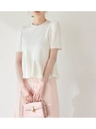 【セルフォード/CELFORD】のアシンメトリーソフトポンチトップス WHT[001]|ID: prp329100004573535 ipo3291000000032481476