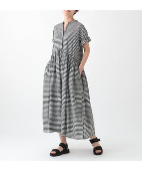 【アフタヌーンティー リビング/Afternoon Tea LIVING】のギンガムチェックギャザーワンピース 人気、トレンドファッション・服の通販 founy(ファニー) ファッション Fashion レディースファッション WOMEN ワンピース Dress インド India ギャザー Gather ギンガム Gingham クラシカル Classical サンダル Sandals スニーカー Sneakers チェック Check ネップ Nep Yarn ペチコート Petticoat おすすめ Recommend |ID:prp329100004573542