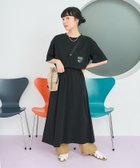 【フリークスストア/FREAK'S STORE】の別注 ウエストコードポケット付 Tシャツワンピース 25SS 人気、トレンドファッション・服の通販 founy(ファニー) ファッション Fashion レディースファッション WOMEN ワンピース Dress シャツワンピース Shirt Dresses 2025年 2025 2025春夏・S/S Ss,Spring/Summer,2025 アウトドア Outdoor スペシャル Special ドローコード Draw Cord ポケット Pocket 別注 Special Order 夏 Summer S/S・春夏 Ss・Spring/Summer thumbnail ブラック|ID: prp329100004573545 ipo3291000000032369720