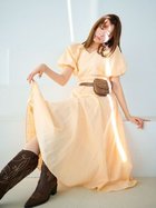 【リリーブラウン/Lily Brown】のバックリボンボリュームスリーブワンピース ORG[051]|ID: prp329100004573552 ipo3291000000032638376