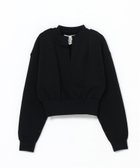 【スリーワン フィリップリム/3.1 Phillip Lim】のクロップド スウェットシャツ BLACK|ID: prp329100004573556 ipo3291000000032737313