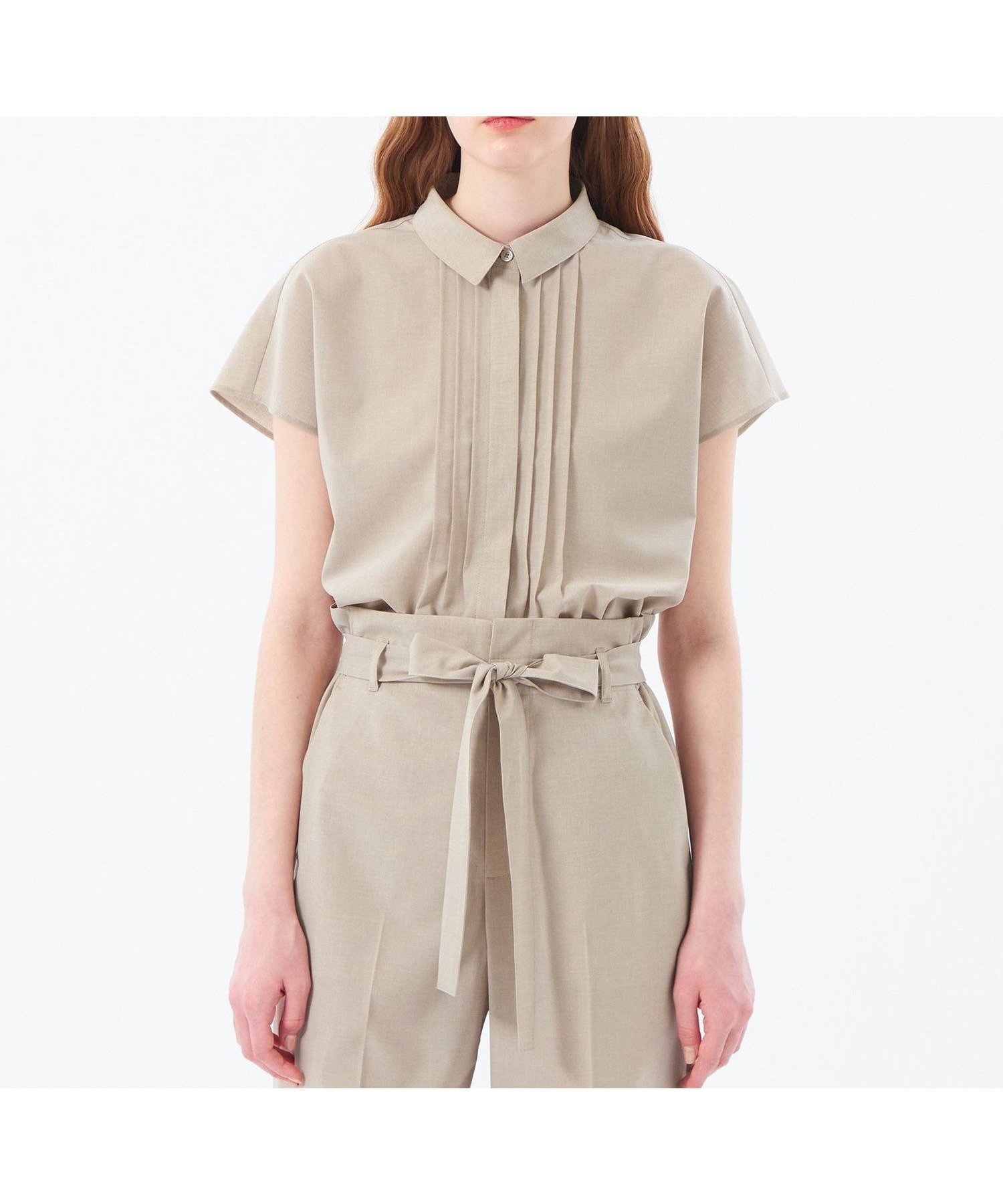 【マッキントッシュ フィロソフィー/MACKINTOSH PHILOSOPHY】のドライタッチシャツブラウス インテリア・キッズ・メンズ・レディースファッション・服の通販 founy(ファニー) 　ファッション　Fashion　レディースファッション　WOMEN　トップス・カットソー　Tops/Tshirt　シャツ/ブラウス　Shirts/Blouses　おすすめ　Recommend　ジャケット　Jacket　ストレッチ　Stretch　セットアップ　Set Up　吸水　Water Absorption　夏　Summer　春　Spring　秋　Autumn/Fall　軽量　Lightweight　ビジネス 仕事 通勤　Business　ベージュ|ID: prp329100004573593 ipo3291000000032371123