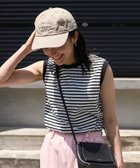 【フリークスストア/FREAK'S STORE】の【紫外線遮蔽率96.6% /UPF50+】 COOLPASS コンパクトノースリーブTシャツ/UVカット 接触冷感 吸水速乾 25SS ボーダー/ストライプ|ID: prp329100004573613 ipo3291000000032671863