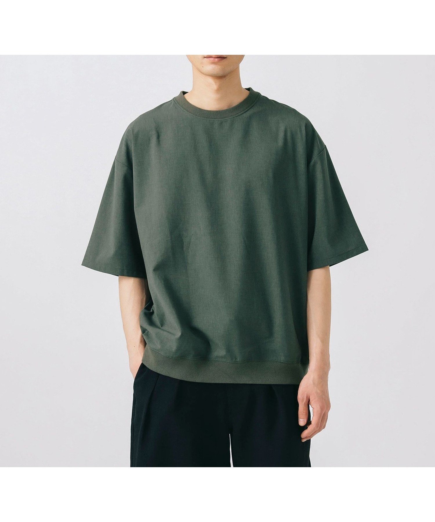 【ビームス ハート/BEAMS HEART】の【吸水速乾/ドライタッチ/ベーシック/定番/シンプル/半袖】ポリエステルトロ ショートスリーブ Tシャツ 25SS インテリア・キッズ・メンズ・レディースファッション・服の通販 founy(ファニー) 　ファッション　Fashion　レディースファッション　WOMEN　トップス・カットソー　Tops/Tshirt　シャツ/ブラウス　Shirts/Blouses　ロング / Tシャツ　T-Shirts　2025年　2025　2025春夏・S/S　Ss,Spring/Summer,2025　ショート　Short　シンプル　Simple　スリーブ　Sleeve　ベーシック　Basic　ポケット　Pocket　ワイド　Wide　半袖　Short Sleeve　吸水　Water Absorption　夏　Summer　定番　Standard　春　Spring　S/S・春夏　Ss・Spring/Summer　OLIVE|ID: prp329100004573615 ipo3291000000032371682