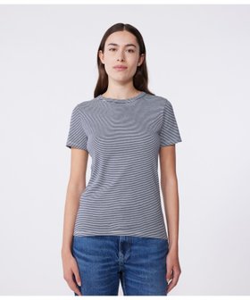 【プチバトー/PETIT BATEAU】のミラレクルーネック半袖Tシャツ 人気、トレンドファッション・服の通販 founy(ファニー) ファッション Fashion レディースファッション WOMEN トップス・カットソー Tops/Tshirt シャツ/ブラウス Shirts/Blouses ロング / Tシャツ T-Shirts おすすめ Recommend フィット Fit プリント Print 半袖 Short Sleeve |ID:prp329100004573619