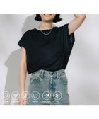 【フリークスストア/FREAK'S STORE】の接触冷感/速乾/UVカット AIRDRY HIGHCOOL フレンチスリーブTシャツ/機能素材 25SS 人気、トレンドファッション・服の通販 founy(ファニー) ファッション Fashion レディースファッション WOMEN トップス・カットソー Tops/Tshirt シャツ/ブラウス Shirts/Blouses ロング / Tシャツ T-Shirts 2025年 2025 2025春夏・S/S Ss,Spring/Summer,2025 シンプル Simple スリーブ Sleeve フレンチ French ベーシック Basic ロールアップ Roll Up 夏 Summer S/S・春夏 Ss・Spring/Summer thumbnail ブラック|ID: prp329100004573623 ipo3291000000032371910
