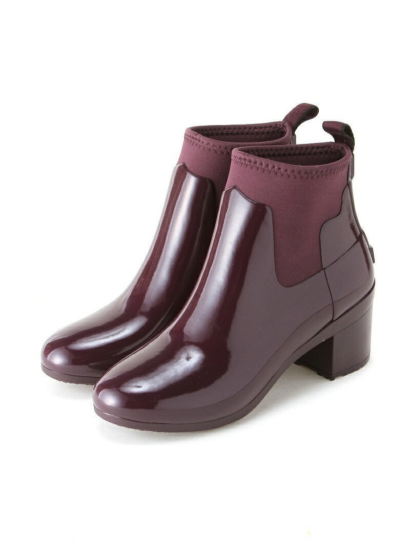 【ハンター/HUNTER】のREFINED MID HEEL GLOSS インテリア・キッズ・メンズ・レディースファッション・服の通販 founy(ファニー) 　ファッション　Fashion　レディースファッション　WOMEN　シンプル　Simple　スタイリッシュ　Stylish　ハンド　Hand　ブロック　Block　ラバー　Rubber　OXBLOOD|ID: prp329100004573633 ipo3291000000032372112