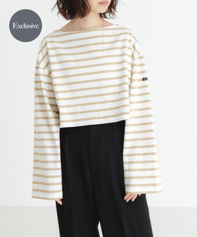 【アーバンリサーチ/URBAN RESEARCH】の『WEB/一部店舗限定』『別注』Le minor*UR Border cropped Tee 人気、トレンドファッション・服の通販 founy(ファニー) ファッション Fashion レディースファッション WOMEN インナー Inner コンパクト Compact ジャケット Jacket バスク Basque バランス Balance フランス France ベーシック Basic 別注 Special Order ルーズ Loose S/S・春夏 Ss・Spring/Summer 夏 Summer 2025年 2025 2025春夏・S/S Ss,Spring/Summer,2025 |ID:prp329100004573673