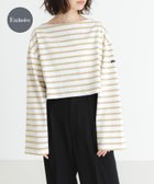 【アーバンリサーチ/URBAN RESEARCH】の『WEB/一部店舗限定』『別注』Le minor*UR Border cropped Tee 人気、トレンドファッション・服の通販 founy(ファニー) ファッション Fashion レディースファッション WOMEN インナー Inner コンパクト Compact ジャケット Jacket バスク Basque バランス Balance フランス France ベーシック Basic 別注 Special Order ルーズ Loose S/S・春夏 Ss・Spring/Summer 夏 Summer 2025年 2025 2025春夏・S/S Ss,Spring/Summer,2025 thumbnail Bla/beige|ID: prp329100004573673 ipo3291000000032372968