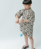 【ローリーズファーム/LOWRYS FARM / KIDS】のジンベイ 人気、トレンドファッション・服の通販 founy(ファニー) ファッション Fashion キッズファッション Fashion for Kids プリント Print, Printed Pattern モダン Modern, Contemporary モノトーン Monotone, Black and White thumbnail 業平菱|ID: prp329100004573683 ipo3291000000032606968
