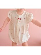 【ジェラート ピケ/gelato pique / KIDS】の【BABY】チェリー柄ロンパース RED[046]|ID: prp329100004573694 ipo3291000000032641977