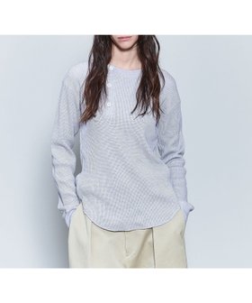 【ビューティ&ユース ユナイテッドアローズ/BEAUTY&YOUTH / UNITED ARROWS】の6(ROKU) バックスリット サーマル プルオーバー 人気、トレンドファッション・服の通販 founy(ファニー) ファッション Fashion レディースファッション Fashion for Women トップス・カットソー Cut & Sew Tops カジュアルプルオーバー・ニットトップス Pullovers & Knit Tops / Casual Pullovers バッグ Bags サーマル Thermal, Waffle Knit スリット Slit, Slit Detail フロント Front, Front Design ヴィンテージ Vintage Style |ID:prp329100004573717