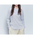 【ビューティ&ユース ユナイテッドアローズ/BEAUTY&YOUTH / UNITED ARROWS】の6(ROKU) バックスリット サーマル プルオーバー 人気、トレンドファッション・服の通販 founy(ファニー) ファッション Fashion レディースファッション Fashion for Women トップス・カットソー Cut & Sew Tops カジュアルプルオーバー・ニットトップス Pullovers & Knit Tops / Casual Pullovers バッグ Bags サーマル Thermal, Waffle Knit スリット Slit, Slit Detail フロント Front, Front Design ヴィンテージ Vintage Style thumbnail LT.GRAY|ID: prp329100004573717 ipo3291000000033446419