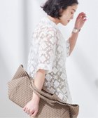 【ジャーナルスタンダード レサージュ/journal standard L'essage】のオーガンジーレースシャツ 人気、トレンドファッション・服の通販 founy(ファニー) ファッション Fashion レディースファッション WOMEN トップス・カットソー Tops/Tshirt シャツ/ブラウス Shirts/Blouses 2025年 2025 2025春夏・S/S Ss,Spring/Summer,2025 オーガンジー Organdy モダン Modern レース Race thumbnail ホワイト|ID: prp329100004573762 ipo3291000000032374463