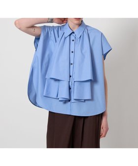 【ユナイテッドアローズ/UNITED ARROWS】のAEWEN MATOPH ラッフル ドルマンシャツ 人気、トレンドファッション・服の通販 founy(ファニー) ファッション Fashion レディースファッション WOMEN トップス・カットソー Tops/Tshirt シャツ/ブラウス Shirts/Blouses スラックス Slacks スリット Slit デニム Denim ラウンド Round ラッフル Raffle ワイド Wide |ID:prp329100004573802