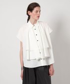 【ユナイテッドアローズ/UNITED ARROWS】のAEWEN MATOPH ラッフル ドルマンシャツ 人気、トレンドファッション・服の通販 founy(ファニー) ファッション Fashion レディースファッション WOMEN トップス・カットソー Tops/Tshirt シャツ/ブラウス Shirts/Blouses スラックス Slacks スリット Slit デニム Denim ラウンド Round ラッフル Raffle ワイド Wide thumbnail WHITE|ID: prp329100004573802 ipo3291000000032374914