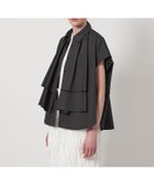 【ユナイテッドアローズ/UNITED ARROWS】のAEWEN MATOPH ラッフル ドルマンシャツ 人気、トレンドファッション・服の通販 founy(ファニー) ファッション Fashion レディースファッション WOMEN トップス・カットソー Tops/Tshirt シャツ/ブラウス Shirts/Blouses スラックス Slacks スリット Slit デニム Denim ラウンド Round ラッフル Raffle ワイド Wide thumbnail BLACK|ID: prp329100004573802 ipo3291000000032374915