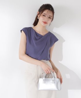 【プロポーション ボディドレッシング/PROPORTION BODY DRESSING】のニュアンスネックフレンチスリーブブラウス 人気、トレンドファッション・服の通販 founy(ファニー) ファッション Fashion レディースファッション WOMEN トップス・カットソー Tops/Tshirt シャツ/ブラウス Shirts/Blouses アシンメトリー Asymmetry シフォン Chiffon スリーブ Sleeve パール Pearl フレンチ French |ID:prp329100004573815