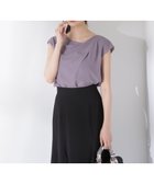【プロポーション ボディドレッシング/PROPORTION BODY DRESSING】のニュアンスネックフレンチスリーブブラウス 人気、トレンドファッション・服の通販 founy(ファニー) ファッション Fashion レディースファッション WOMEN トップス・カットソー Tops/Tshirt シャツ/ブラウス Shirts/Blouses アシンメトリー Asymmetry シフォン Chiffon スリーブ Sleeve パール Pearl フレンチ French thumbnail チャコール2|ID: prp329100004573815 ipo3291000000032375073