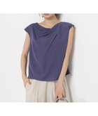 【プロポーション ボディドレッシング/PROPORTION BODY DRESSING】のニュアンスネックフレンチスリーブブラウス 人気、トレンドファッション・服の通販 founy(ファニー) ファッション Fashion レディースファッション Fashion for Women トップス・カットソー Cut & Sew Tops シャツ・ブラウス・オフィスカジュアル Elegant Blouses & Button-Ups アシンメトリー Asymmetrical Style シフォン Chiffon, Lightweight Fabric スリーブ Sleeve, Long Sleeve / Short Sleeve パール Pearl, Pearl Accent フレンチ French, French Style thumbnail ネイビー|ID: prp329100004573815 ipo3291000000033201012