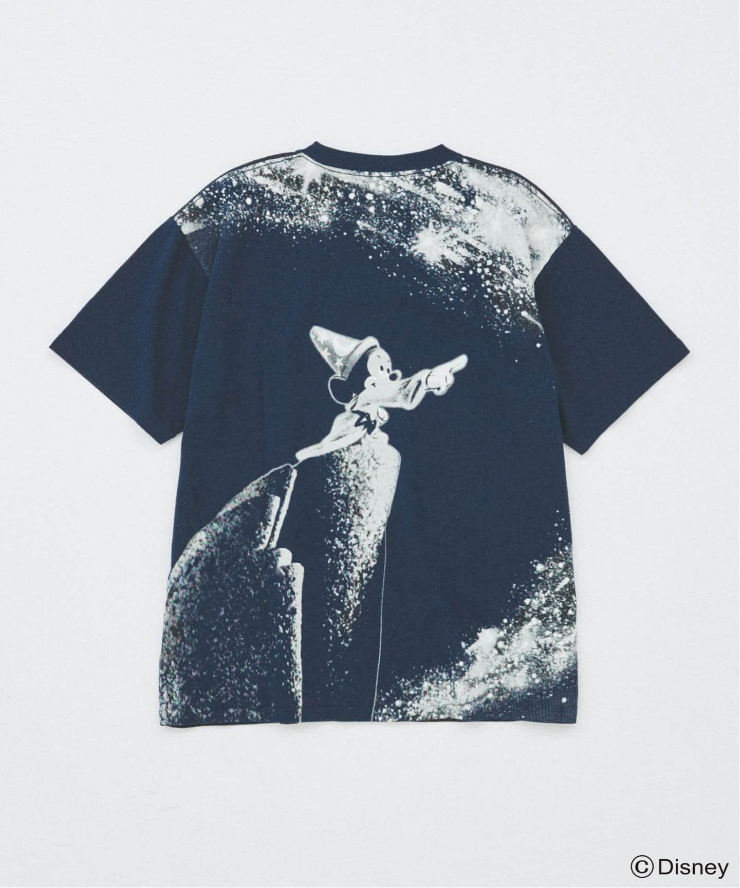 【ジャーナルスタンダード/JOURNAL STANDARD / MEN】のMICKEY MOUSE / ミッキー マウス 別注 ファンタジア 蓄光 プリント T インテリア・キッズ・メンズ・レディースファッション・服の通販 founy(ファニー) 　ファッション　Fashion　メンズファッション　Men's Style Online　タンブラー　Tumbler　フロント　Front　プリント　Print　別注　Special Order　モチーフ　Motif　おすすめ　Recommend　ギフト プレゼント　Gift Present　ネイビー|ID: prp329100004573838 ipo3291000000032608967