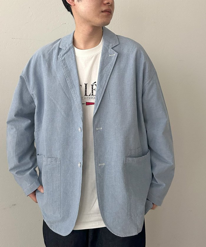 【ディスコート/Discoat】の【ユニセックス】バイオオックスルーズジャケット インテリア・キッズ・メンズ・レディースファッション・服の通販 founy(ファニー) https://founy.com/ ファッション Fashion レディースファッション Fashion for Women アウター Coat / Outerwear Collection レディースジャケット・軽アウター Jackets |ID: prp329100004573855 ipo3291000000033103202