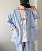 【ディスコート/Discoat】の【ユニセックス】バイオオックスルーズジャケット サックスブルー|ID: prp329100004573855 ipo3291000000033103206