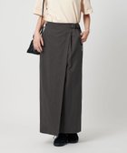 【ビューティ&ユース ユナイテッドアローズ/BEAUTY&YOUTH / UNITED ARROWS】のセルロースブレンド ベルトラップスカート 人気、トレンドファッション・服の通販 founy(ファニー) ファッション Fashion レディースファッション Fashion for Women スカート Skirts ベルト&ウエストマーク Belts & Waist Accessories 春 Spring キャップ Cap, Baseball Cap クロップド Cropped, Short Length スニーカー Sneakers, Trainers ボトム Bottoms, Lower Wear ポケット Pocket, Pocket Detail マニッシュ Mannish, Boyish ラップ Wrap, Wrap Design S/S・春夏 SS, Spring/Summer, Warm Season おすすめ Recommended / Our Picks 夏 Summer thumbnail DK.GRAY|ID: prp329100004574042 ipo3291000000033360734