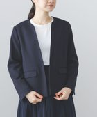 【ビームス ハート/BEAMS HEART】のドビー ノーカラージャケット(S~M) NAVY|ID: prp329100004574047 ipo3291000000032379215
