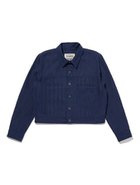 【リーバイス/Levis】のLEVI S MADE CRAFTED プリーツ トラッカージャケット 人気、トレンドファッション・服の通販 founy(ファニー) ファッション Fashion レディースファッション WOMEN アウター Coat Outerwear ジャケット Jackets ジャケット Jacket プリーツ Pleats モダン Modern thumbnail Medium Indigo - Flat Finish|ID: prp329100004574072 ipo3291000000032379398