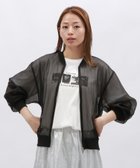 【ラコレ/LAKOLE】のシアーブルゾン 人気、トレンドファッション・服の通販 founy(ファニー) ファッション Fashion レディースファッション WOMEN アウター Coat Outerwear ブルゾン Blouson/Jackets インナー Inner シアー Sheer ブルゾン Blouson thumbnail ブラック19|ID: prp329100004574098 ipo3291000000032379575