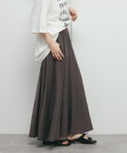 【ケービーエフ/KBF / URBAN RESEARCH】のワイドフレアシアースカート 人気、トレンドファッション・服の通販 founy(ファニー) ファッション Fashion レディースファッション WOMEN スカート Skirt 2025年 2025 2025春夏・S/S Ss,Spring/Summer,2025 ベーシック Basic 夏 Summer S/S・春夏 Ss・Spring/Summer thumbnail CHARCOAL|ID: prp329100004574126 ipo3291000000032379780