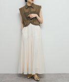 【ケービーエフ/KBF / URBAN RESEARCH】のワイドフレアシアースカート 人気、トレンドファッション・服の通販 founy(ファニー) ファッション Fashion レディースファッション WOMEN スカート Skirt 2025年 2025 2025春夏・S/S Ss,Spring/Summer,2025 ベーシック Basic 夏 Summer S/S・春夏 Ss・Spring/Summer thumbnail IVORY|ID: prp329100004574126 ipo3291000000032379781